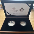 2019 Apollo 11 Moon Landing 50th Anniversary  Two-Coin Proof Set with COA