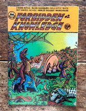 FORBIDDEN KNOWLEDGE #2 Last Gasp Underground 1978/1st/DiCaprio/Himes/VF 8.0