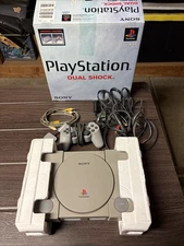 Sony PlayStation 1 PS1 Dual Shock Console Complete in Box SCPH-9001 Tested