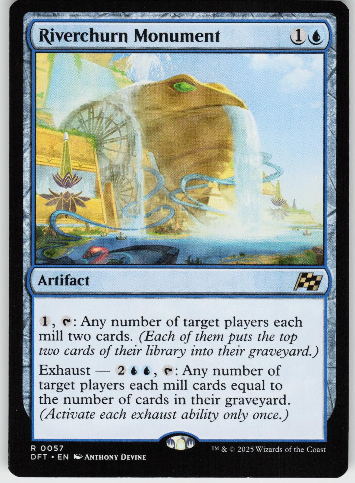 RIVERCHURN MONUMENT 57 R NEAR MINT