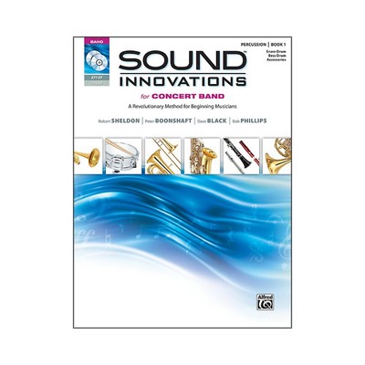 Alfred Sound Innovations for Concert Band Book 1 Perc Snare Bass Drum Bk CD DVD