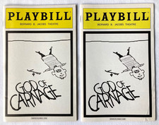 God of Carnage Playbills - James Gandolfini Marcia Harden Hope Davis - Theatre