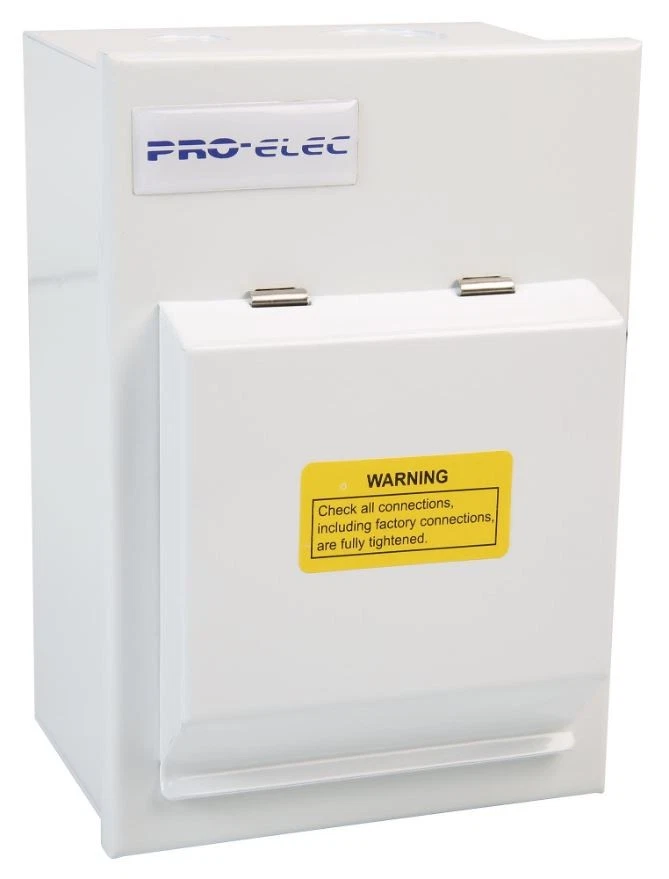 PRO ELEC - Unit Pengguna Bilik Mandi Logam, 3 Laluan, 63A RCD, 40A MCB - Image 2 of 2