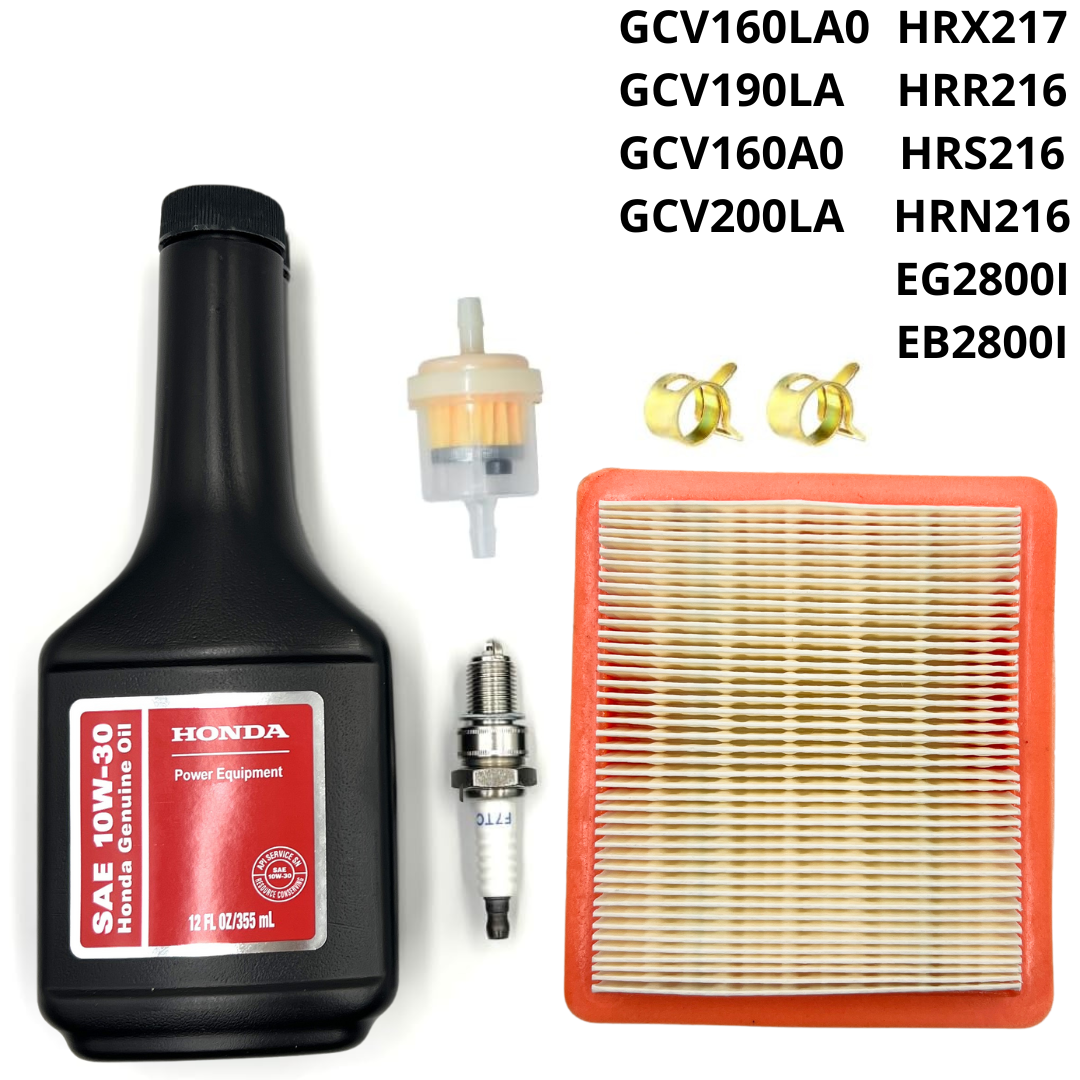 Tune up kit for HONDA HRX217 GCV200 GCV160 GC190LA HRR216 OIL Air