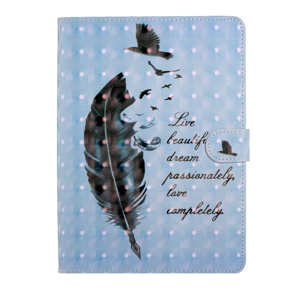 For iPad 7th Gen 10.2"/5/6th/Air/Pro/Mini Pattern Leather Smart Stand Case Cover - Image 2 of 4