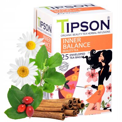 Tipson Organic Beauty INNER BALANCE Tee in Beuteln 25 x 1,5 g