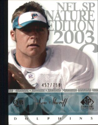2003 SP Signature #108 Lon Sheriff RC /750 - NM-MT