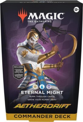 永劫なる力　Eternal Might Commander Deck MtG - Aetherdrift Commander Deck Precon - Eternal Might New
