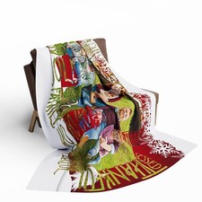Christmas Custom Fleece Blanket 60×80”