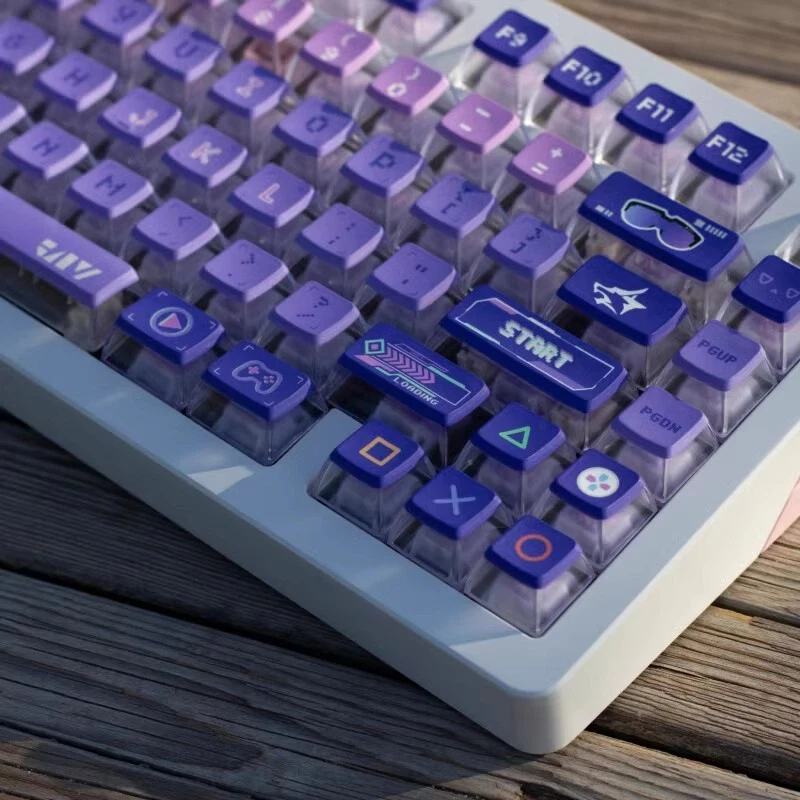 Honkai: Star Rail Silver Wolf Mechanical keyboard keycaps For Cherry MX High PBT - Image 4 of 4