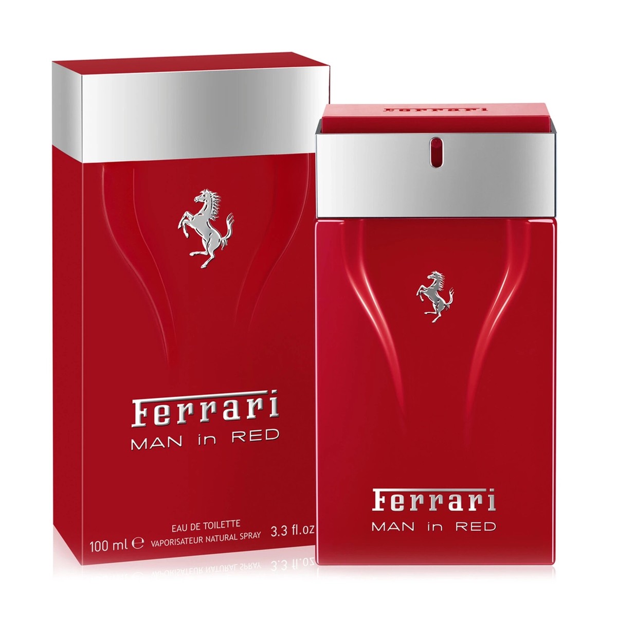 【新品/希少】Ferrari Man in Red 100ml 香水 MEN FERRARI MAN IN RED EAU DE TOILETTE 100ML 3.3OZ/NEW IN BOX