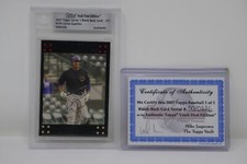 2007 Topps Series 1 Blank Back Card #208 Carlos Quentin 1/1 Beckett Authentic