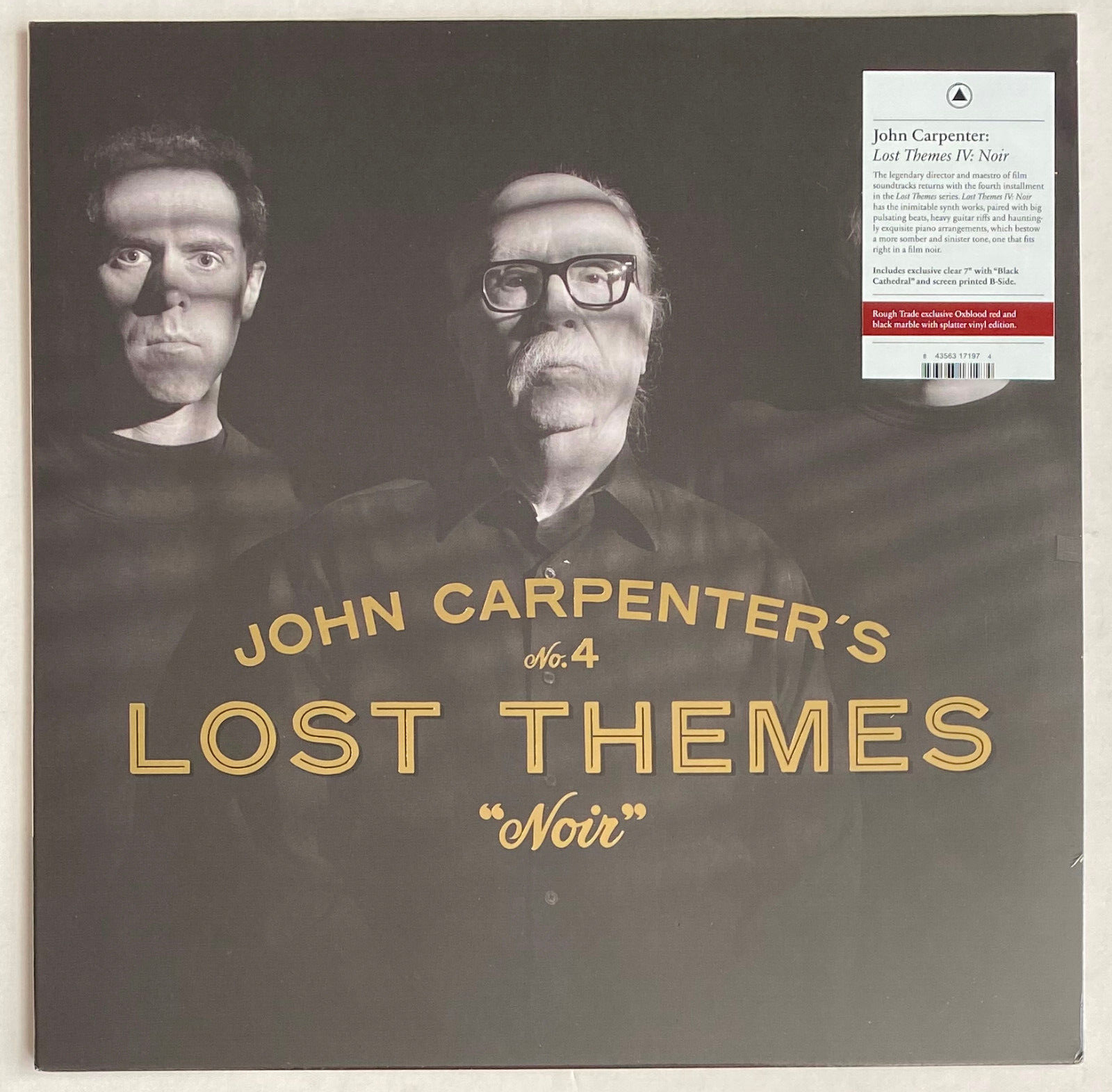 JOHN CARPENTER * LOST THEMES 4: NOIR * ROUGH TRADE EXCLUSIVE VINYL * 300 0NLY!