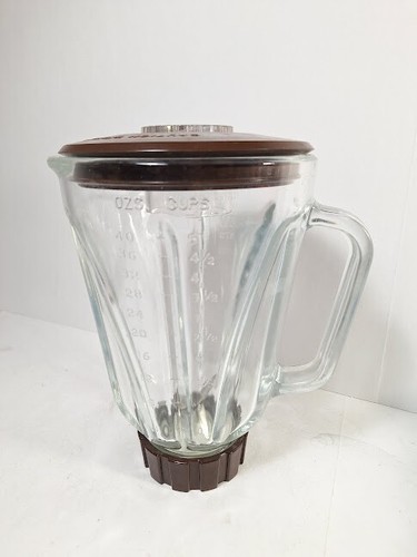 Vtg OEM Hamilton Beach Blender 632-1 Glass Jar Pitcher 5 Cups Replacement Part - 第 1/8 張圖片
