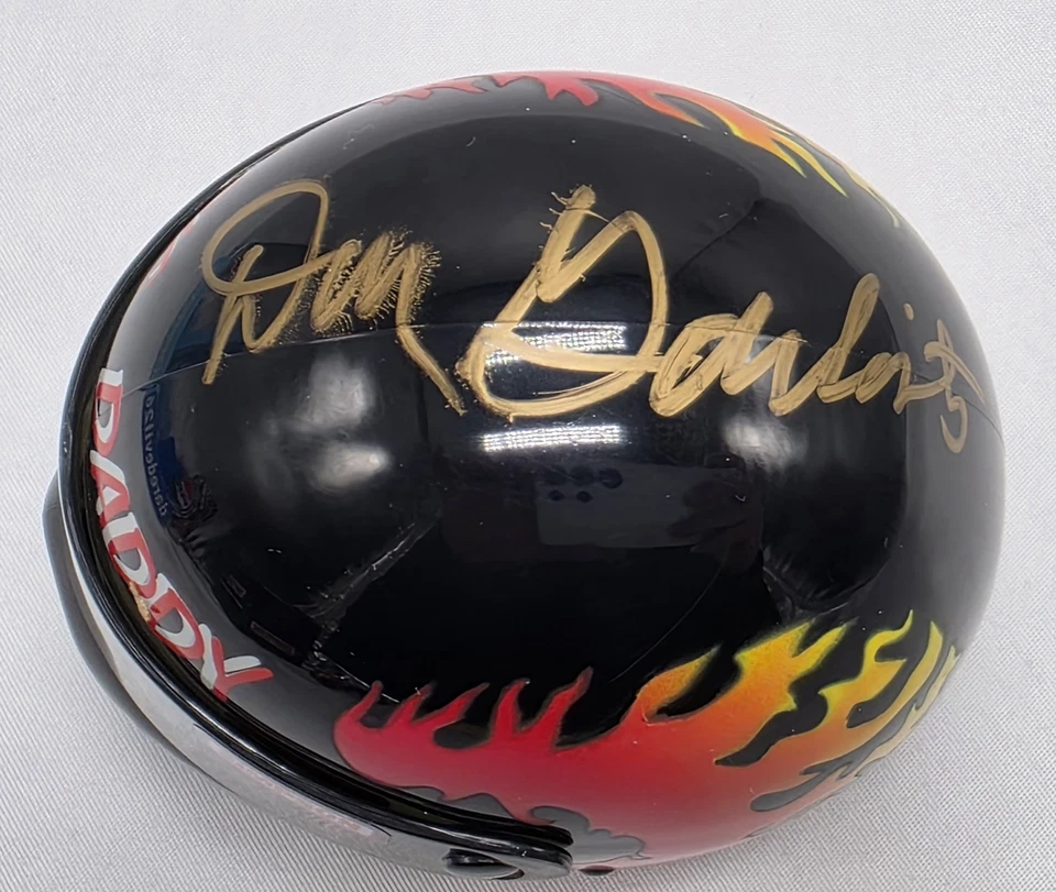 Minicasco NHRA Simpson escala 1/4 firmado por Don Garlits de 1990 Foto 2 de 4