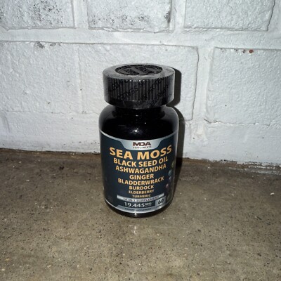 MDA Supplements Sea Moss 16-in-1 Capsules - 19.445 mg - 60 Count - Ex: 6/26