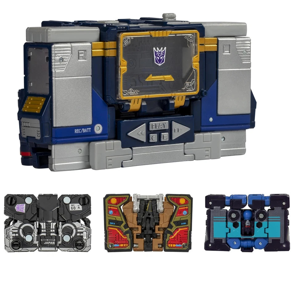 Figura de acción Transformers Legacy G1 Universe Soundwave 7 pulgadas con casete... Foto 2 de 4