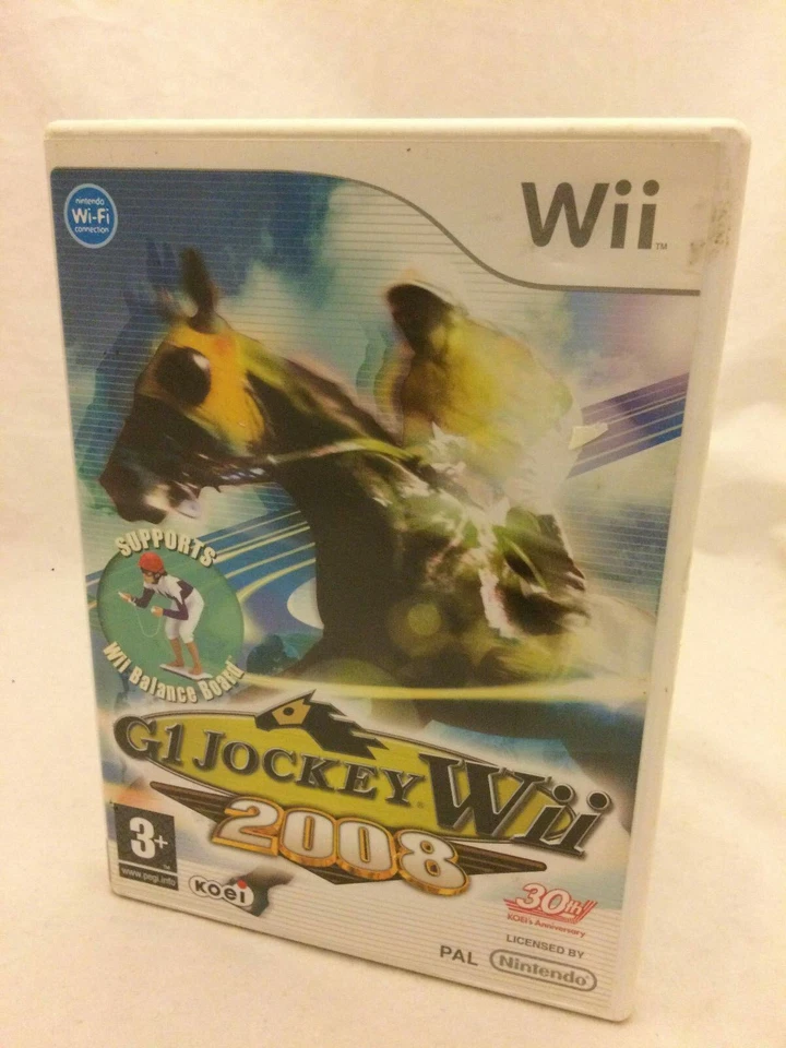 G1 Jockey Wii 2008 Nintendo Wii PAL *Complete* Wii U Compatible USA Seller - Image 2 of 3