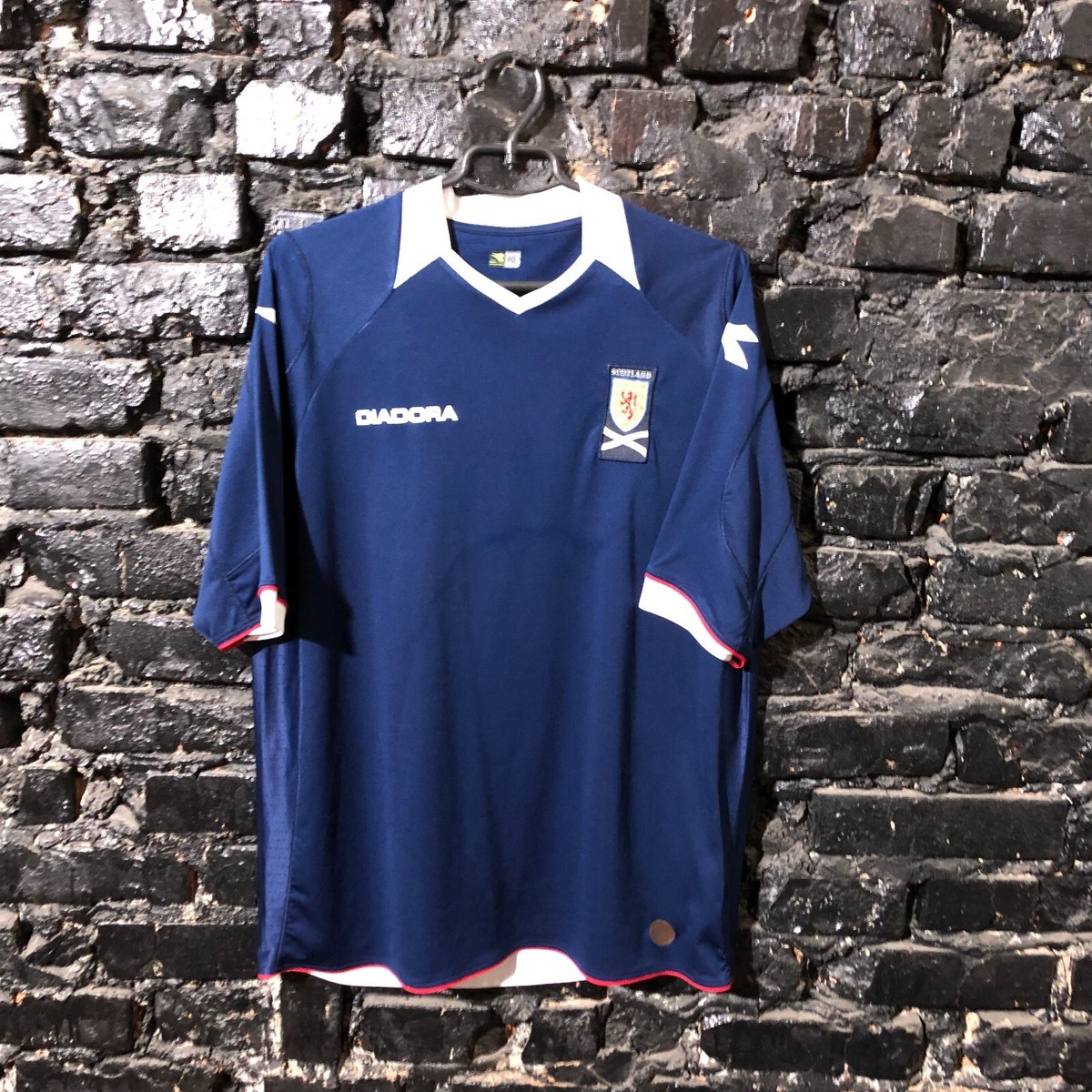 2008-09 Écosse Domicile Maillot ML #14 - 9/10 - (XXL