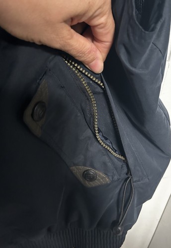 VTG StormTech Men’s Size 2XL Waterproof Full Zip Front Vest Zipper Pockets Blue - Picture 4 of 12