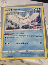 Pokemon Card   FROSMOTH   SWSH007  SWORD & SHIELD  PROMO *LP/MP*  PRERELEASE on eBay