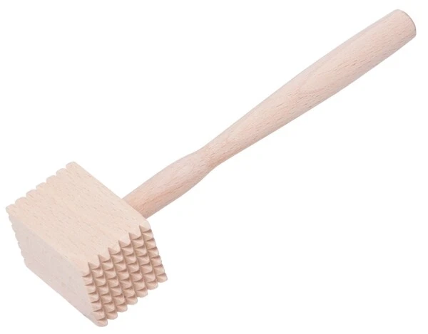 HOFMEISTER HOLZWAREN Fleischhammer für Kinder; kleiner Fleischklopfer aus Holz