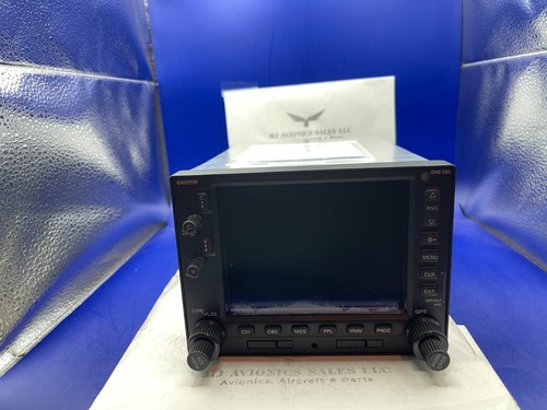 GARMIN GNS 530W WAAS GPS/NAV/COMM 14/28 VDC P/N 011-01064-00 WITH FAA FORM 8130