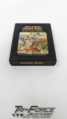 Home Run Atari 2600 Cart only Authentic tested, Free Shipping !