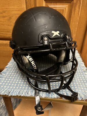 Zenith BLACK Large Football helmet X2E+ youth 2018 FACEMASK Chin Guard