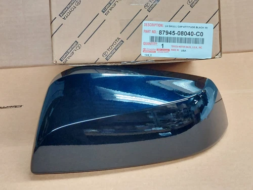 OEM TOYOTA 2021-24 SIENNA OUTER MIRROR COVER DRIVER SIDE BLACK