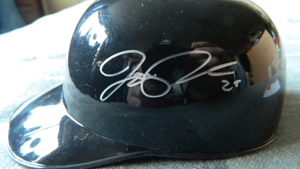 Minicasco firmado por Joe Panik Gigantes de San José Gigantes de San Francisco PSA/DNA Y26063 Foto 2 de 4