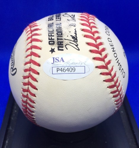 FRANK HOWARD Signed BASEBALL JSA Autograph L.A. Dodgers 1960 NL ROY - Picture 3 of 4