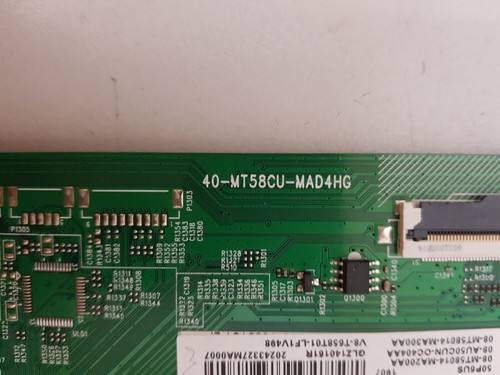 GENUINE TCL 50P6US MAIN BOARD MT58CU 08-AU50CUN-0C404AA 40-MT58CU-MAD4HG - Picture 2 of 6