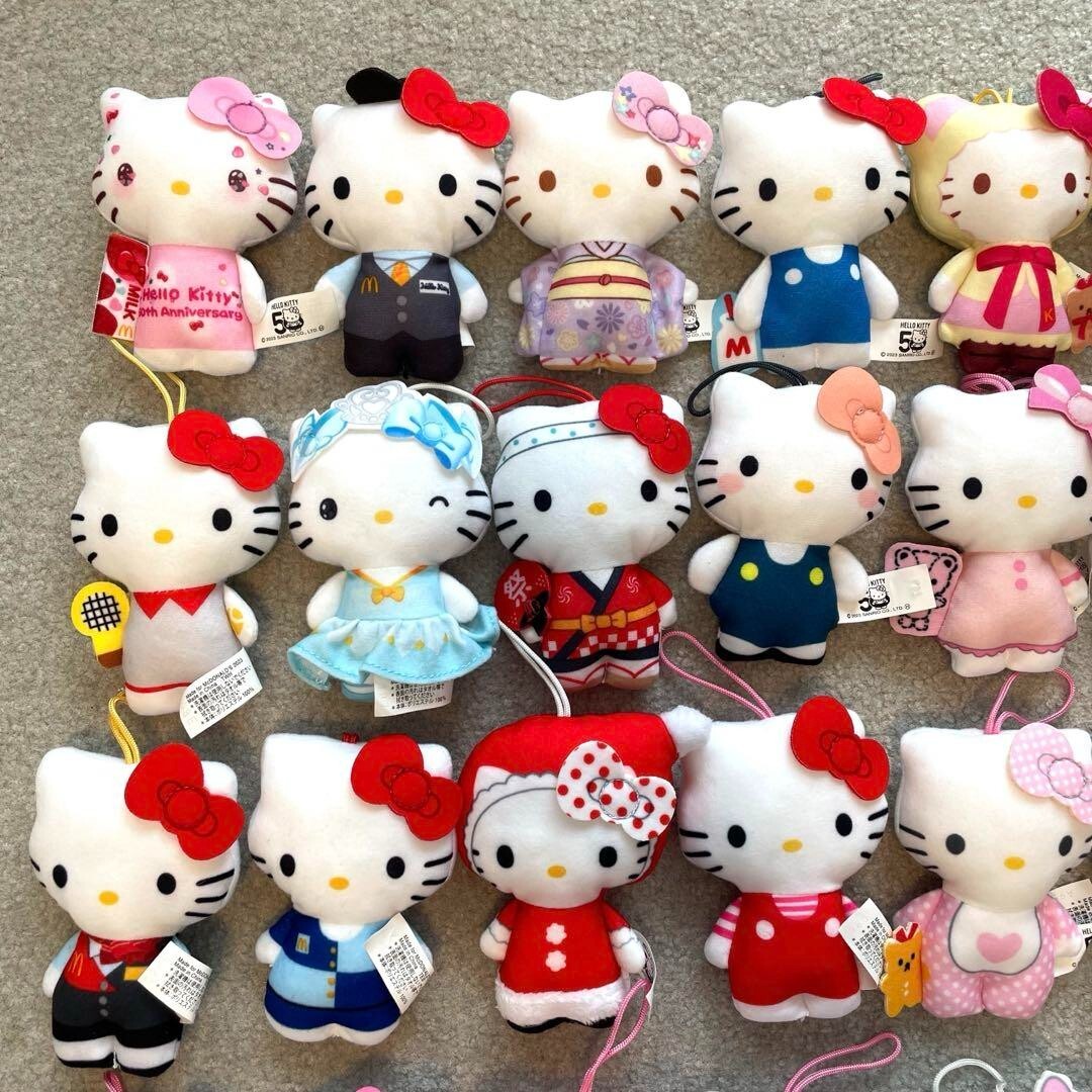 Hello Kitty 50th Anniversary Complete-50-set Plush