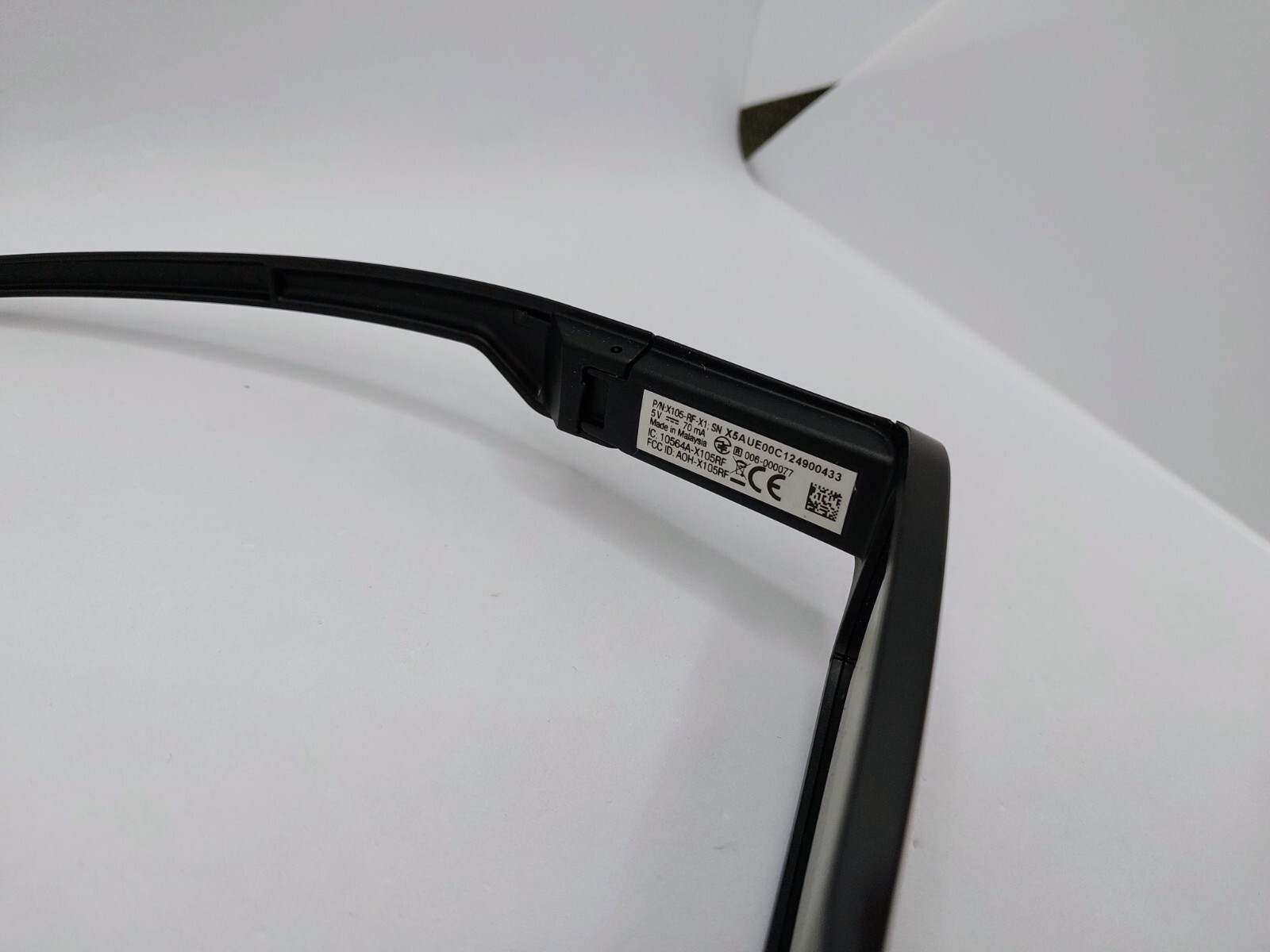 Xpand X105RFX1 Vision Active Shutter 3D Glasses Battery Does NOT Hold Charge eBay