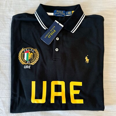 Polo Ralph Lauren 黒 ポロシャツ Dubai Classic Fit Dubai Mesh Polo Shirt