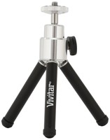 Vivitar Vt-6 Table Top Tripod - 6 Height Blue, Black, Red, Purple Vivitar Vt-6 Table Top Tripod - 6 Height Blue, Black, Red, Purple