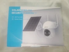 ANRAN 3MP Solar Battery Powered Wireless WiFi Outdoor PTZ Security Camera System