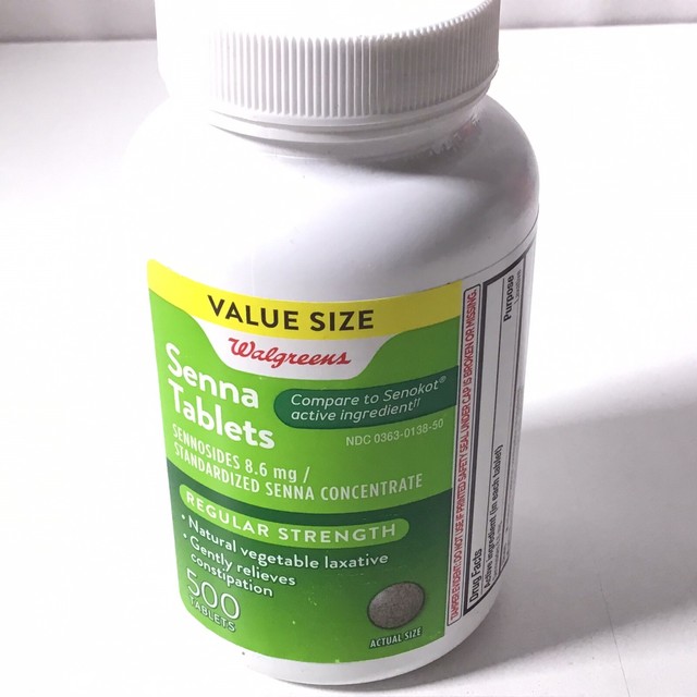 Walgreens Senna Tablets 500 EA Fresh 02/21 for sale online eBay
