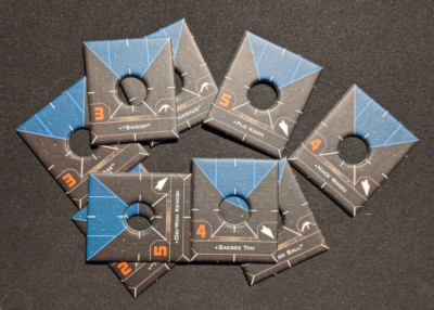 GALACTIC REPUBLIC SHIP TOKENS, X-WING MINIATURES (2nd ed), FFG