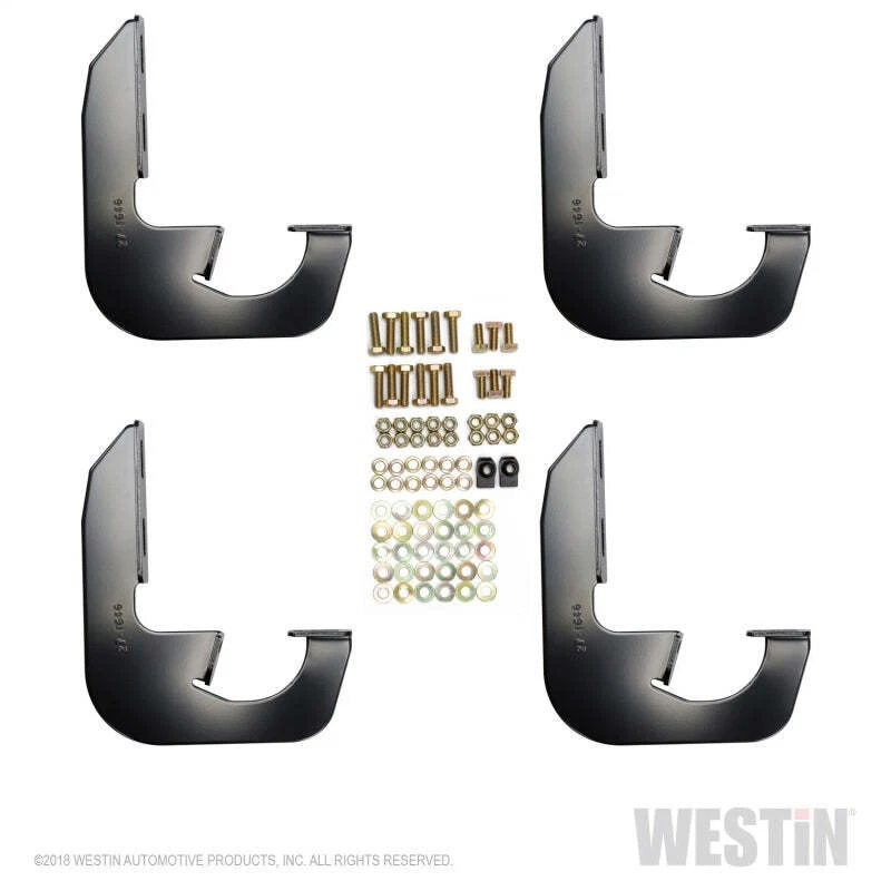 Kit de montaje de estribo Westin para Jeep Grand Cherokee 2005-2010 - negro Foto 3 de 4