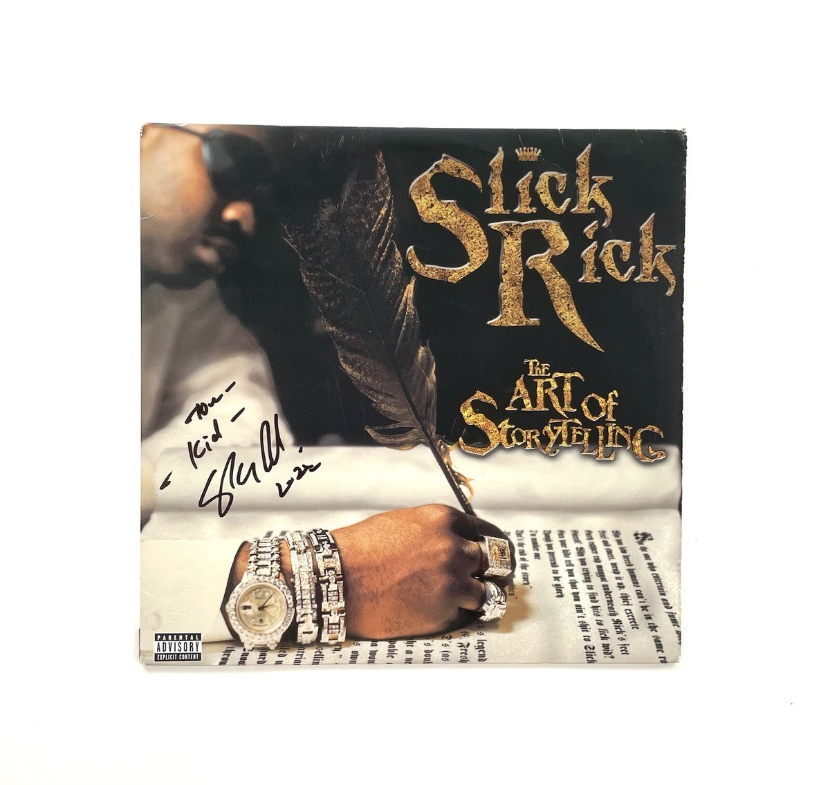 Slick Rick Signed The Art of Storytelling Original 1st Press