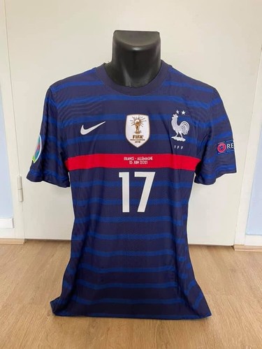Maillot Préparé Euro 2020 – Sissoko – France FFF Vs Allemagne – Maillot Porté (No Match Worn)