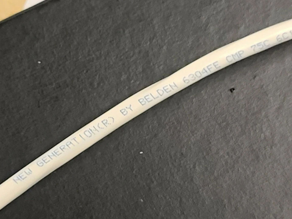 Belden Wire 6304FE 18/6C Shielded Control/Security/Audio Cable CMP White /50ft - Image 2 of 4