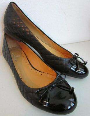Brooks Brothers Black Leather Bow Ballet Flats Men main image 3