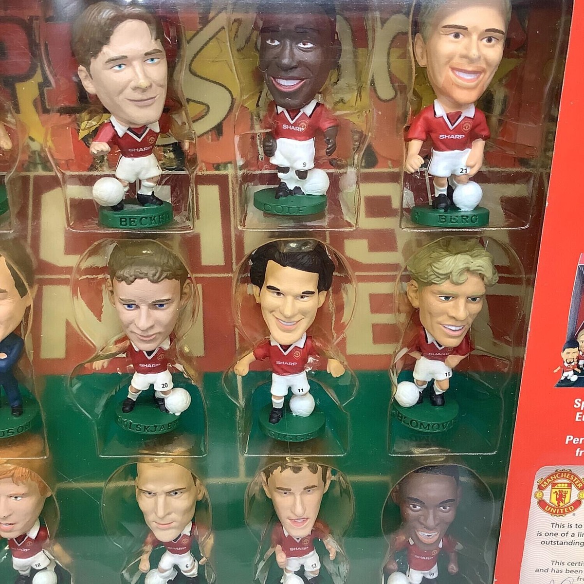 Manchester United ProStars XI 3体セット Corinthian Pro Stars Manchester United Treble Winners