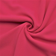 Bullet Textured Liverpool Fabric 4 way Stretch Hot Pink S30