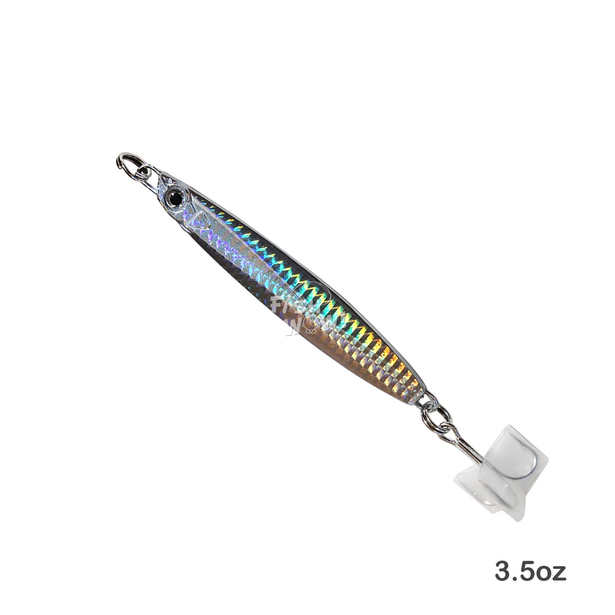 Lot De Leurres Verticaux 1 Oz (28g) Avec Hameçons MUSTAD 3X - Couleurs