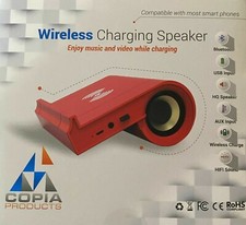 Copia Products WM-SWC-001 Wireless Phone Charging Bluetooth Speaker color choice