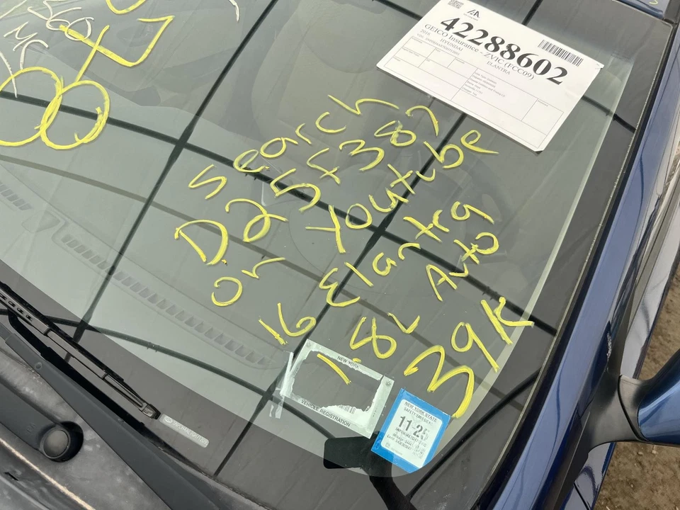 Used Steering Wheel fits: 2016 Hyundai Elantra Grade A — 第 3/4 张图片